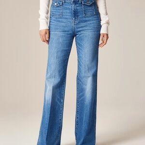 J. Crew Women's Vintage flare jean with flap pockets